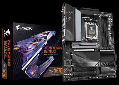 Материнская плата Gigabyte X670 AORUS ELITE AX