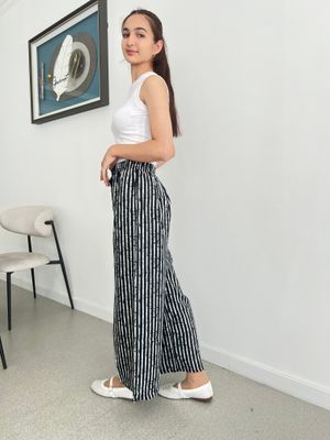 Ayollar shimlari, 100% shtapeldan tikilgan shimlar