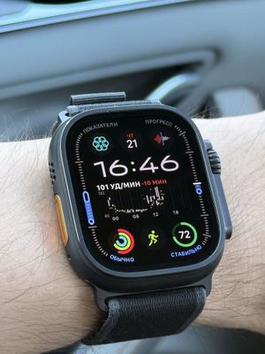 Apple watch ultra 2 black titanium
