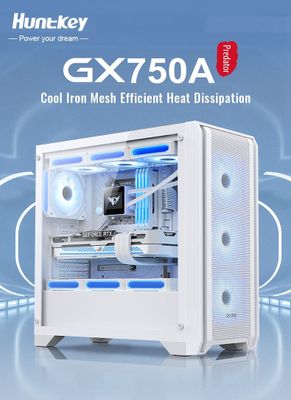 Huntkey GX750A case белый черный