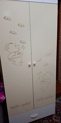 Детский шкаф и кровать