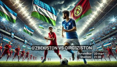 Bilet O'zbekiton vs Qirg'iziston o'yini