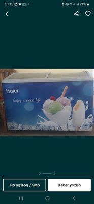 Haier marazilnik sotiladi
