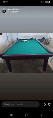 Billard sotiladi dsp xolati yaxshi