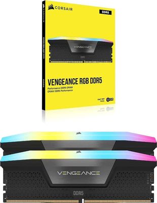 Оперативная память Corsair VENGEANCE RGB DDR5 6400Mhz 32 ГБ