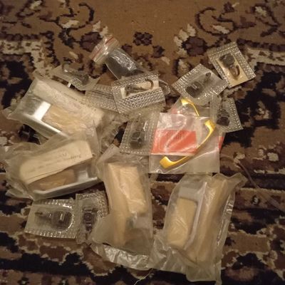 Новые дверные ручки с замочками для комнат