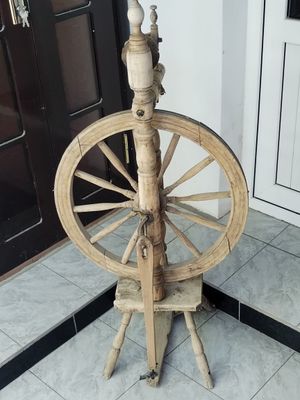 1917 йилларда ишлатилган ип йигирув ускунаси