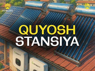 Quyosh panel 3 kw dan boshlab 500 kw gacha o'rnatib beramiz