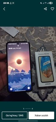Samsung M 35 5g holati yangi 2 oy bo‘ldi olinganiga