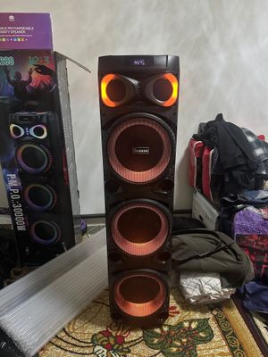 Yangi BQHONG MT‑1288 Party Kolonka – 2 ta Mikrofon bilan | LED