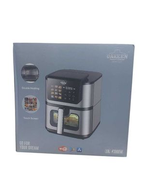 Фритюрница Uakeen 10лт модель ZL-1712, двух тенновый, 1 год гарантии.