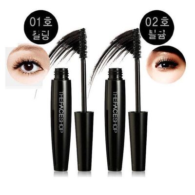 Подкручивающая тушь для ресниц The Face Shop Freshian Big Mascara