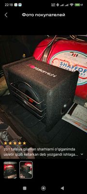 Nakamichi 10 d 1000watli Aktevne ber yangi holada