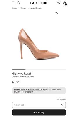 Брендовые туфли - Gianvito Rossi