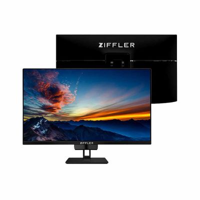 Моноблок ZIFFLER AIO 24AIO-WH610 H610 BLACK 23.8"FHD IPS 75Hz Webcamer