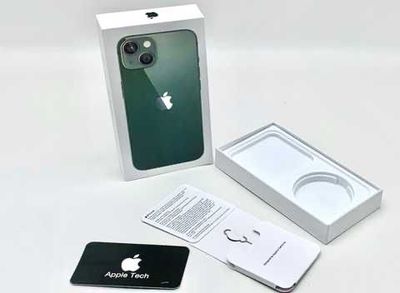 iPhone 13 Green 128 гб ёмкость 90%