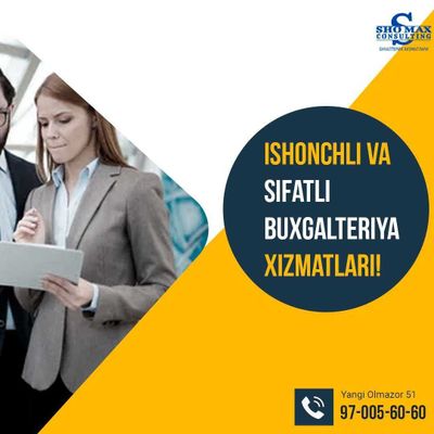 Online buxgalterya BIZNESINGIZ ISHONCHLI qo'llarda