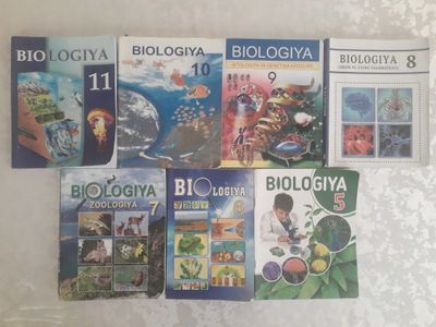 Biologiya darlik kitoblari sotiladi!