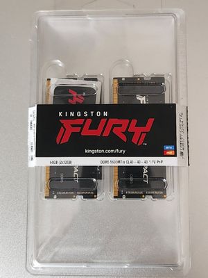 ОЗУ Kingston Fury Impact DDR5 64GB(2x32) комплект.