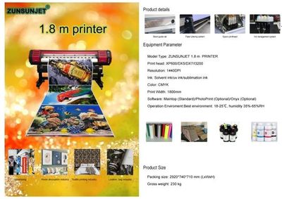 ECO solvent printer ZS-1801