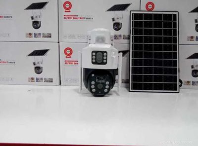 Оптом ва донаша Камера с солнечной панелью 4G 360 градусов kamera