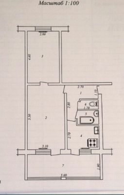 Продается квартира 2/2/4 Буюк Ипак Йули