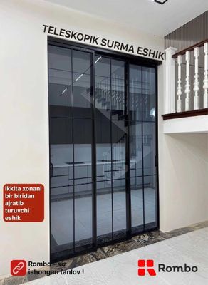 Surma eshik / Teleskopik eshiklar