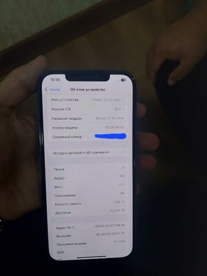 IPhone 12 Pro Max 256Gb blue korabka bor