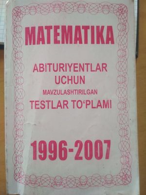 Matematika testlar toʻplami