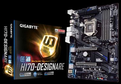 Gigabyte H170 Top plata m.2 NVME podderjka holati ideal + garantiya