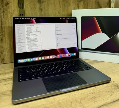 Macbook M1 Pro 14inch 9 цикл 100% емкость 16/512GB