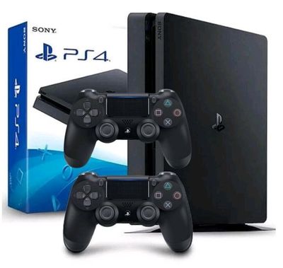Ps4 slim 1Tb 2 джойстика с коробкой и документами