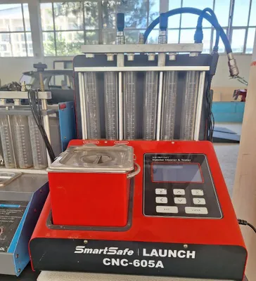 Avtomobillar injektorini tozalash va ishlashini rostlash apparati