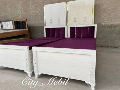 1 kishilik karavotlarimiz 850 mingdan 2 ga 90