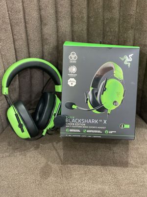 Продаются новые наушники Razer blackshark v2 x (green edition)