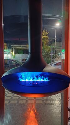 Паровой 3D-камин с эффектом огня и дыма