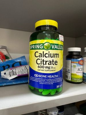 Calcium citrate 600mg 300tablets