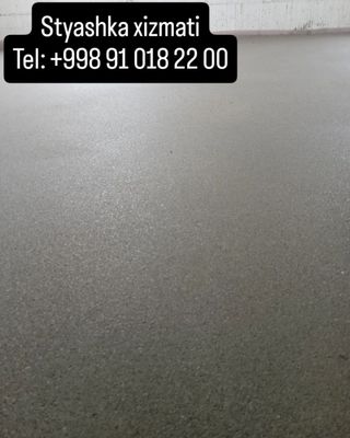 Стяжка ярим курик полу сухая стяжка хизмати