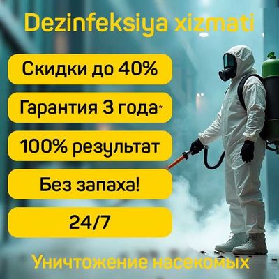 Dezinfeksiya dezenfeksiya dizinfeksiya Обработка от тараканов клопов
