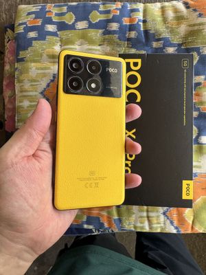 pocox6 pro 12.512g holati ideal karopka ful kamplekt