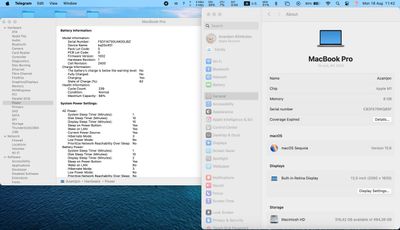 MacBook Pro M1 13 8/512GB