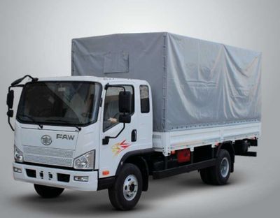 Автофургон бортовой с тентом FAW Tiger V, (24,6 м³),