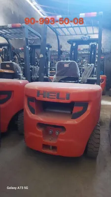 Спецтехника автокара дизельный вилочный погрузчик HELI 5 м оригинал