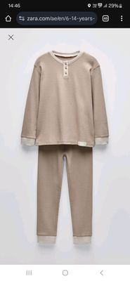 Zara пижама новая