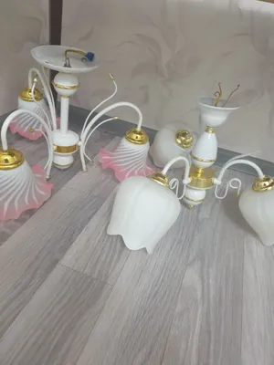 Люстра трёхрожковая .