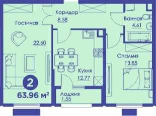 Новостройка в Яшнабаде! В ИПОТЕКУ, ПЕРВОНАЧАЛЬНЫЙ ВЗНОС 20%! [Т.И.]