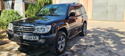 Toyota Land Cruiser 100 с лебёдкой.