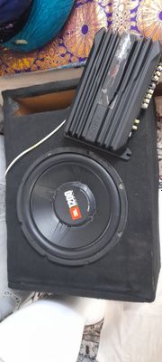 Самбуфер JBL 1200W +усилитель Cony 500