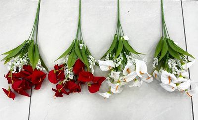 Искусственные цветы для озеленения, для кашпо