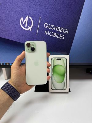 iCloudga tushgan! iPhone 15 - 256GB - Green - 99% yomkost